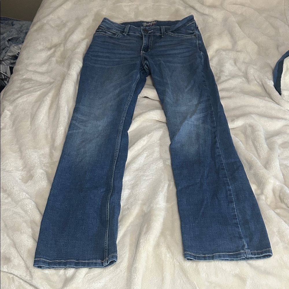 Wrangler Boot Cut Blue Jeans